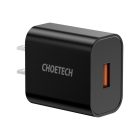 หัวชาร์จ Choetech USB-A 18 วัตต์ สำหรับชาร์จโทรศัพท์มือถือ