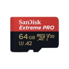 เมมโมรี่การ์ด SanDisk Extreme Pro microSDHC 64GB U3