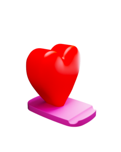 Phone Stand - Heart