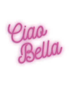 CIAO BELLA 40cm NEON SIGNS with 5V USB