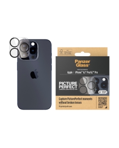 ฟิล์มกระจกกันรอยเลนส์กล้อง PicturePerfect สำหรับ iPhone 15 Pro/15 Pro Max