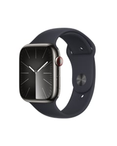 Watch Series 9 Graphite Stainless Steel Case with Midnight Sport Band