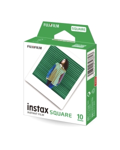 ฟิล์ม Instax Square ขอบขาว 10 แผ่น ภาพสวยคมชัด สีผิวธรรมชาติ