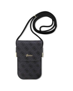 กระเป๋าสะพายข้างใส่โทรศัพท์มือถือ Guess 4G Wallet Phone Bag สีดำ