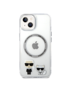 MagSafe Karl-Choupette Bodies Logo for iPhone 14 - Transparent