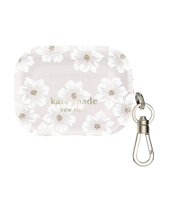 เคสกันกระแทก Kate Spade Protective Case สำหรับ AirPods Pro 1/2 ลาย Hollyhock Cream ดีไซน์สวยงามจาก Kate Spade New York และ ชาร์จ Airpods โดยไม่ต้องถอดเคสออก
