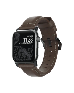 สายนาฬิกา Traditional Leather Band สำหรับ Apple Watch [38mm, 40mm, 41mm] สี Black Buckle